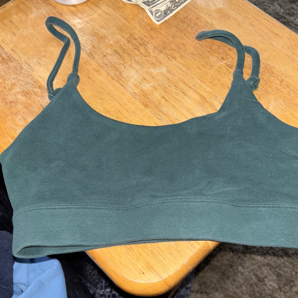 Elegant Deep Green Bralette